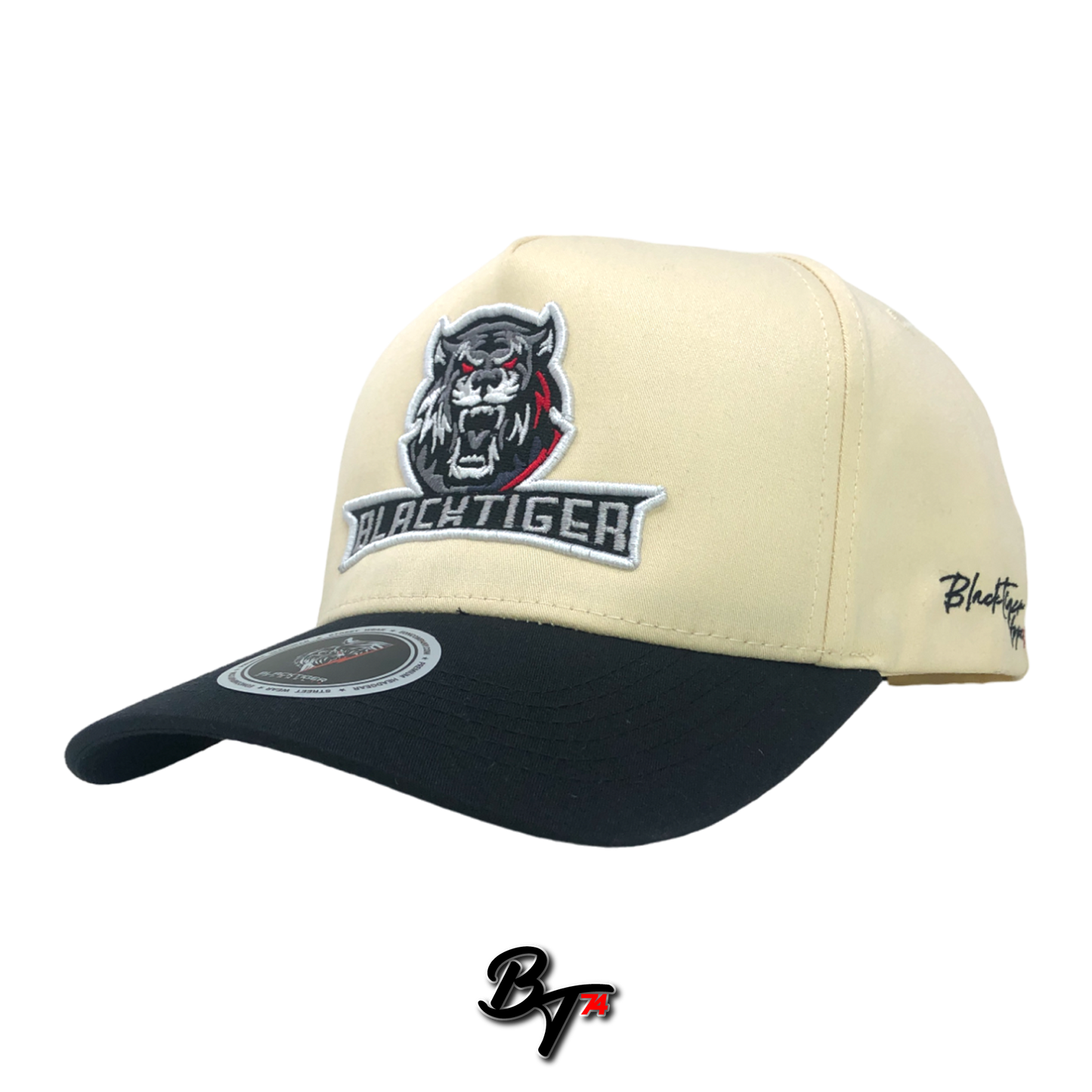 BlackTiger Character 5panel Snapback Cap